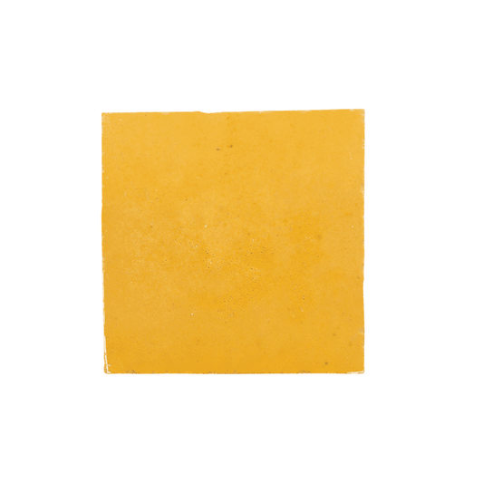 Tegelsample Zelliges Fez | 10x10 cm Geel FZ02