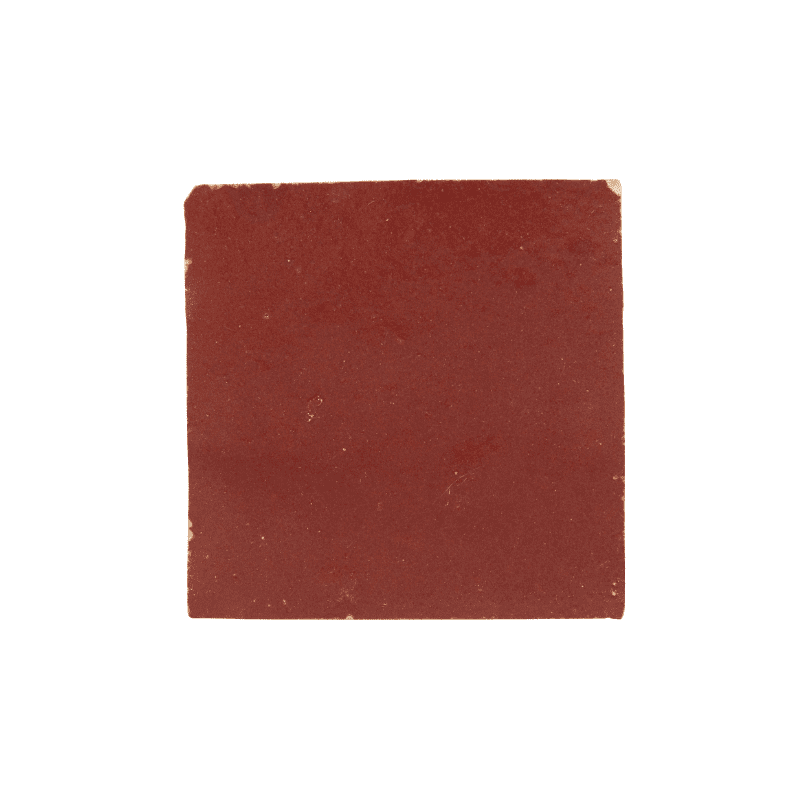 Tegelsample Zelliges Tegel Fez | Rood FZ04