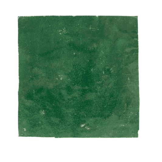 Tegelsample zelliges Tegel Fez | Groen FZ01