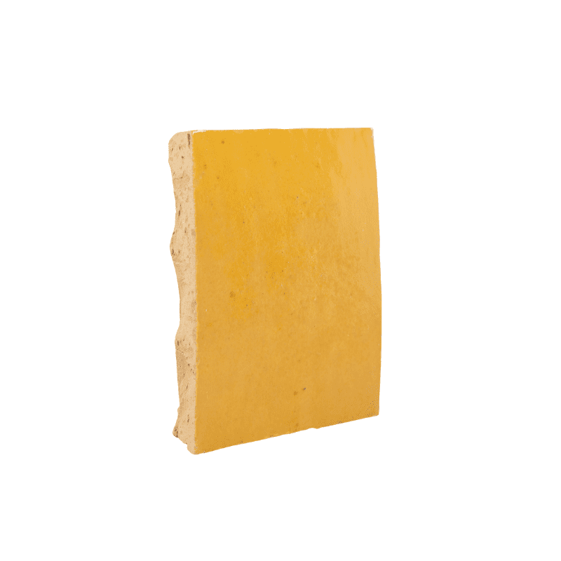 Tegelsample Zelliges Fez | 10x10 cm Geel FZ02