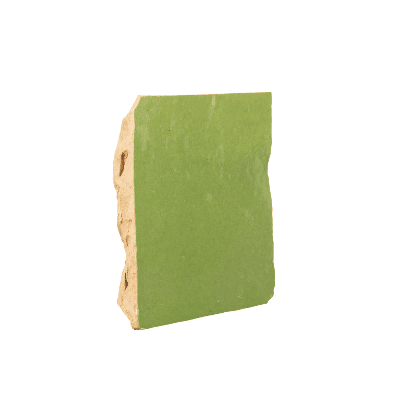 Carrelage Zelliges Fès | 10×10 cm Vert clair FZ07