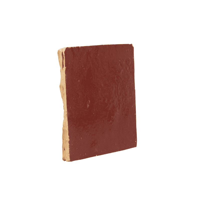 Tegelsample Zelliges Tegel Fez | Rood FZ04