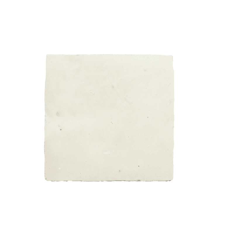 Carrelage Zelliges Fès | 10×10 cm Blanc FZ06