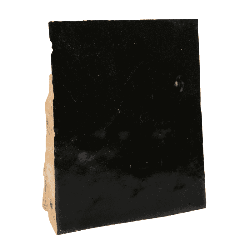 Tegelsample Zelliges Fez | 10×10 cm Zwart FZ11